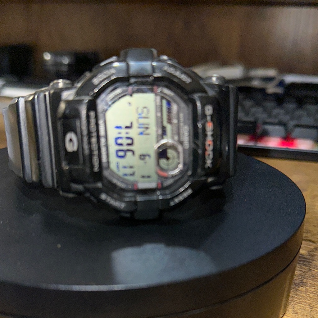 Casio GShock Black And Silver Digital Watch Casio GShock Black And Silver Digital Watch